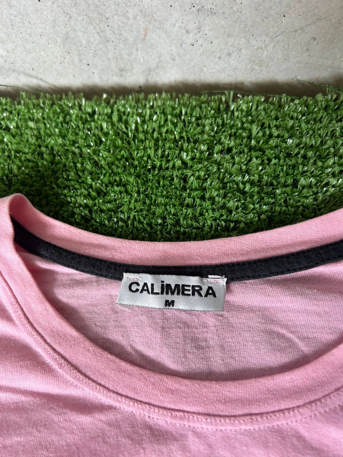 Sudadera con capucha rosa con motivos vintage calimera – photo 8